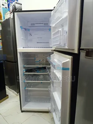 Black Double Door Fridge