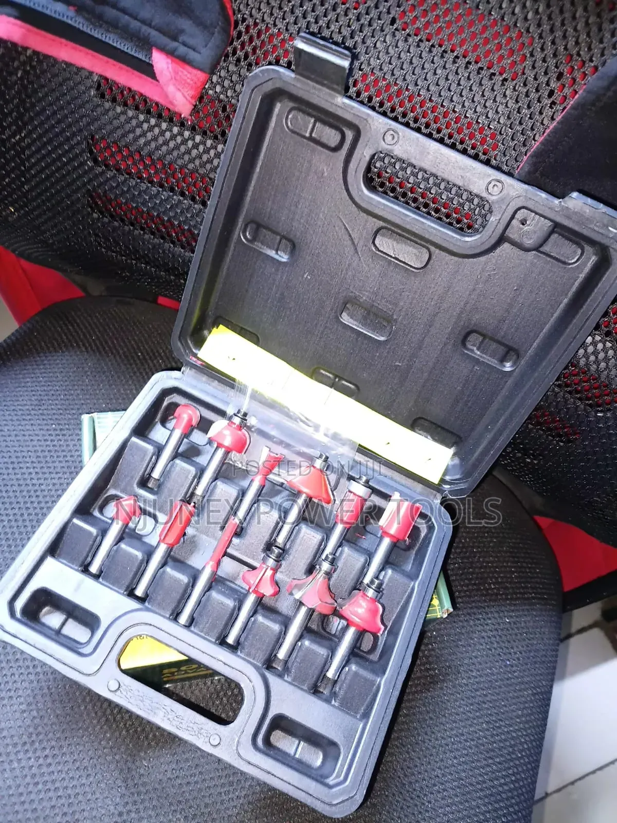 Generic 12-Piece Woodworking Router Bit Set