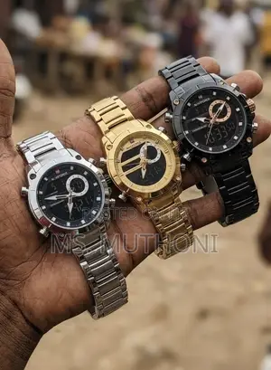 Naviforce Gents Dual-Display Sport Wristwatches