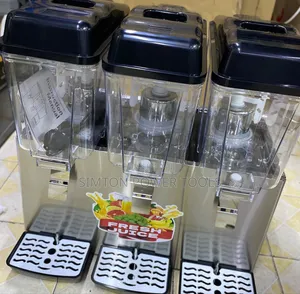 Commercial Triple-Tank Cold Beverage Dispenser