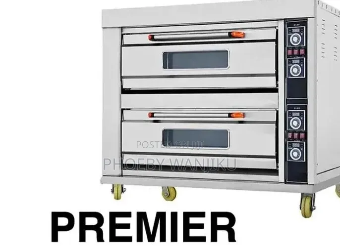Premier Commercial Oven 2 Deck 4 Tray