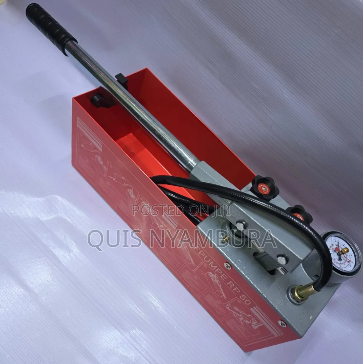 Pressure Test Pump/Manual Hydrostatic Pressure Test Pump