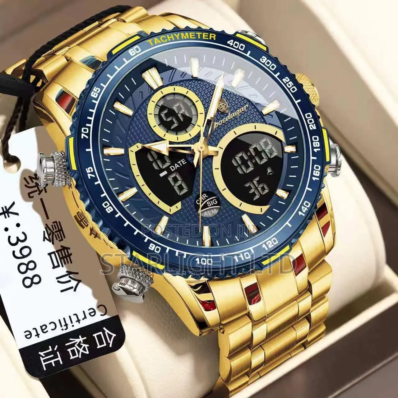 Bold Rugged Elegance: The Ultimate Multi-Function Statement Piece