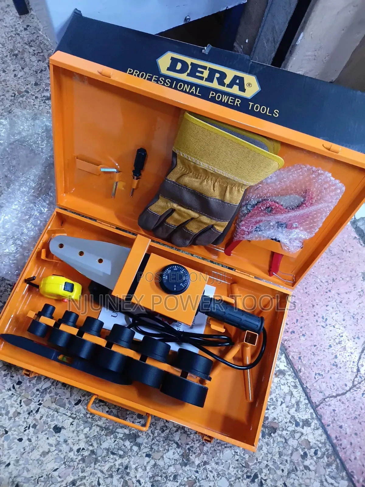 Dera Professional Electric Plastic Pipe Welder Kit (PPR)..
