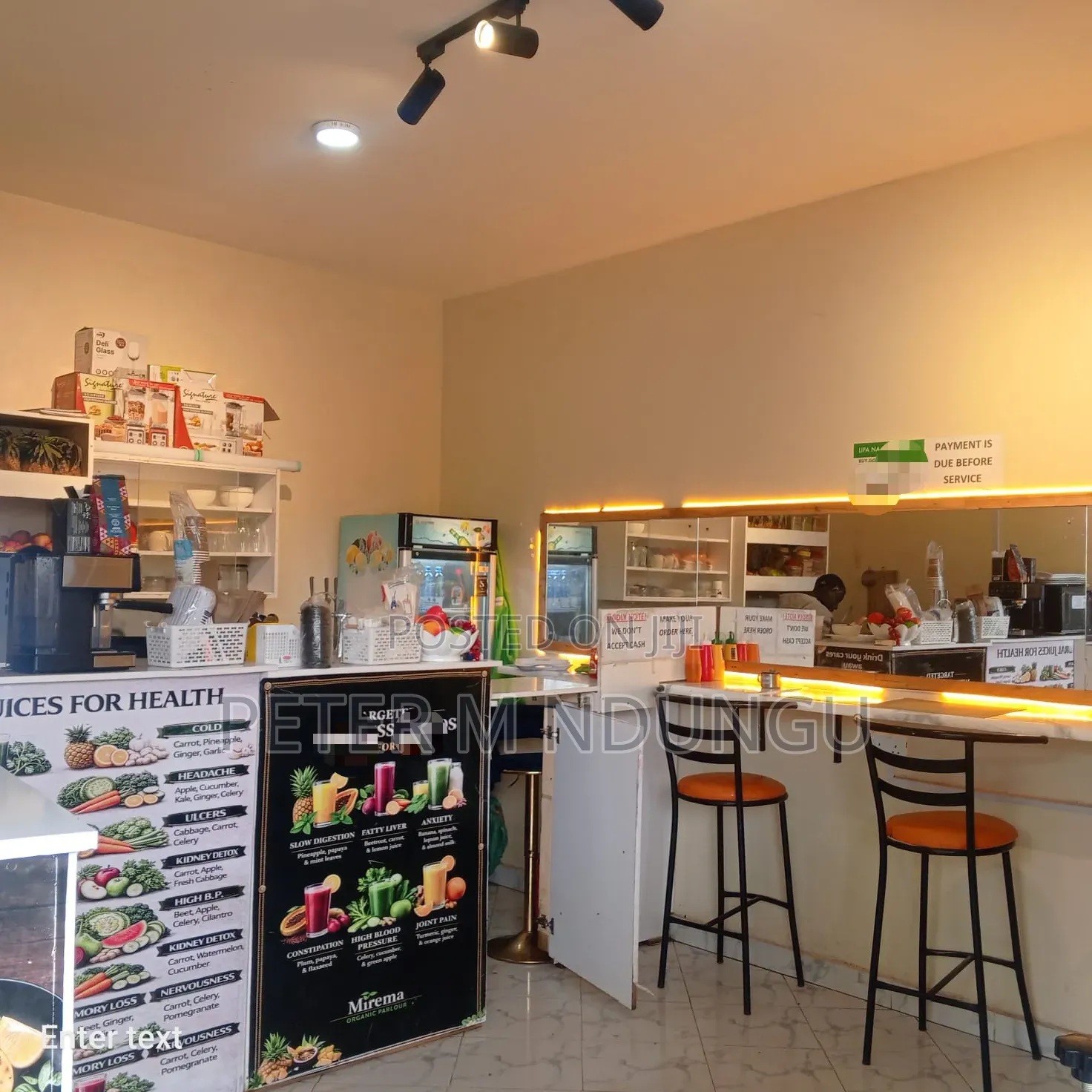 Cafe on Sale, Roysambu