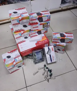 8CH Hikvision CCTV Full Kit | 4 Dome + 4 Bullet Cameras