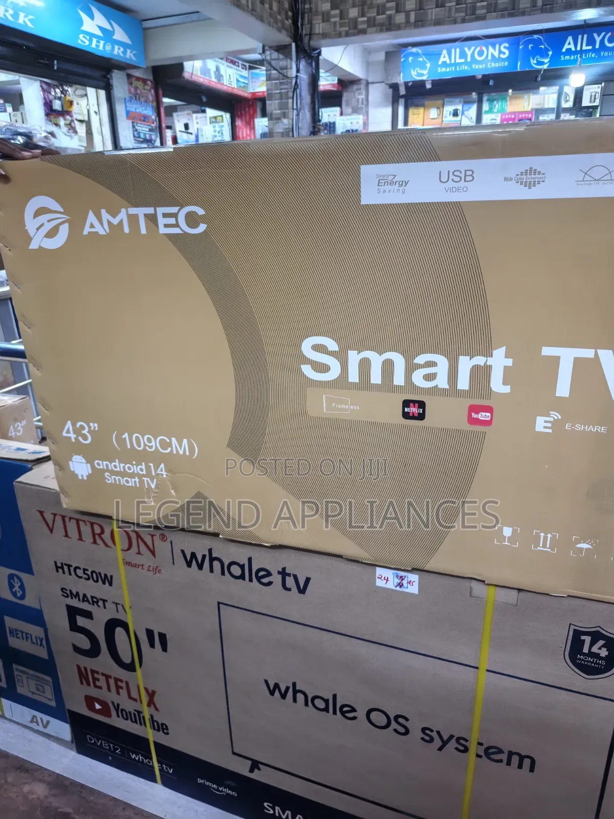 Amtec 43 Inch Android Smart TV 43L12