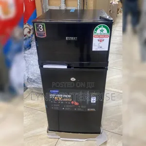 Ecomax 108L Double Door Refrigerator With Free Fridge Guard