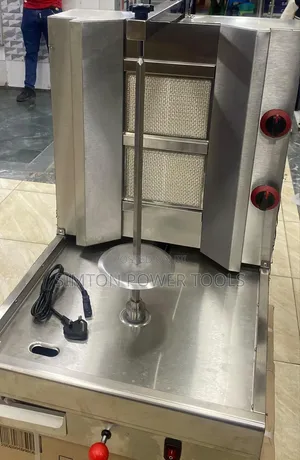 Commercial 2-Burner Gas Shawarma Machine