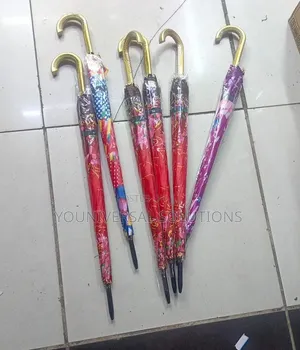 Flowered Umbrellas, Black Umbrellas