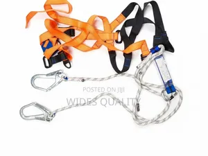 Full-Body Safety Harness With a Double-Hook