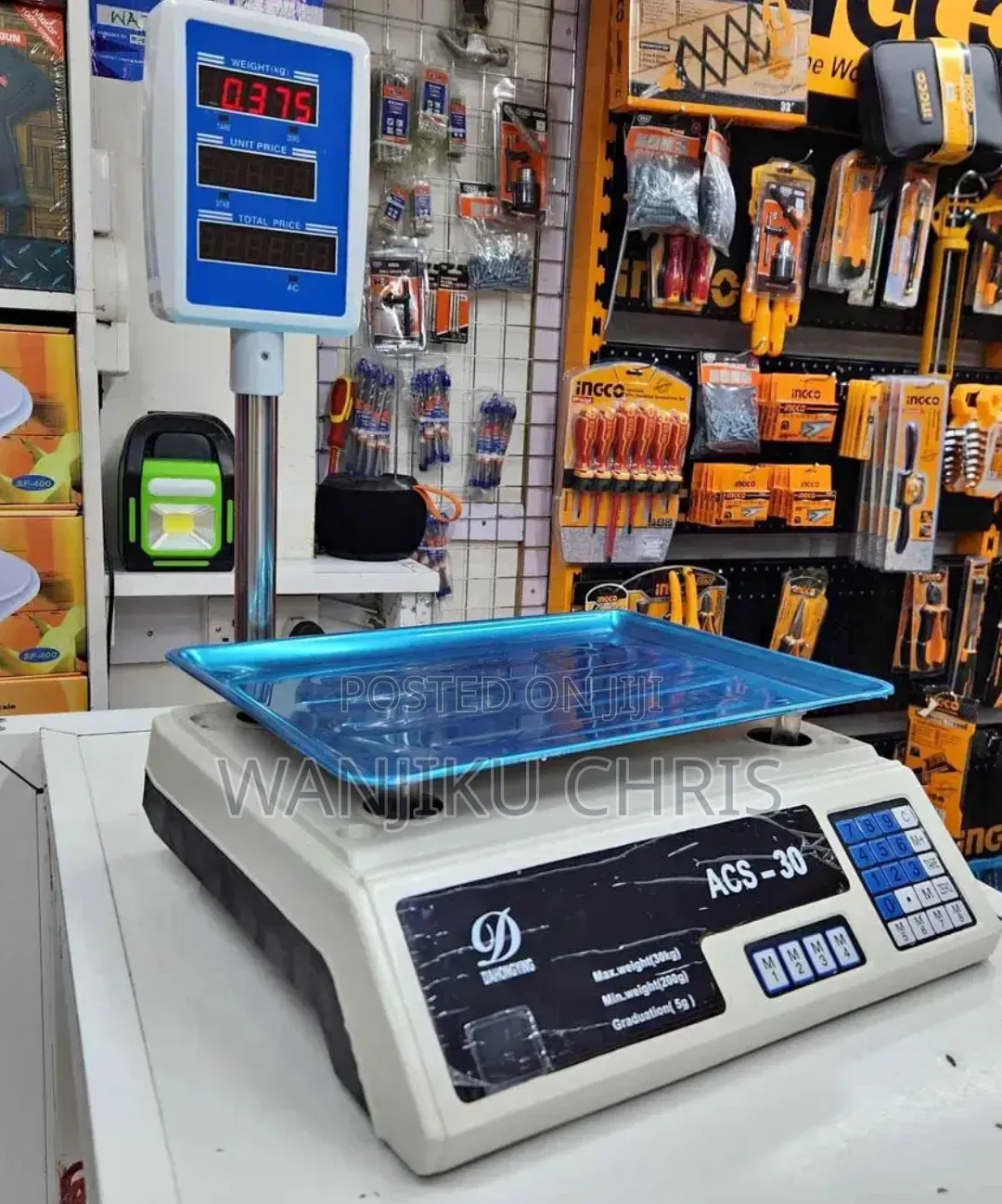 Digital Price Computing Scale/Acs 30kg Digital Weighing Scale