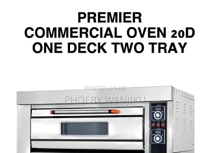 Premier Commercial Oven 1 Deck 2 Tray