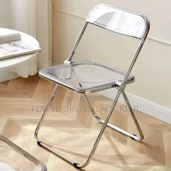 Office Chair; Stackable Foldable Plastic Office Chair