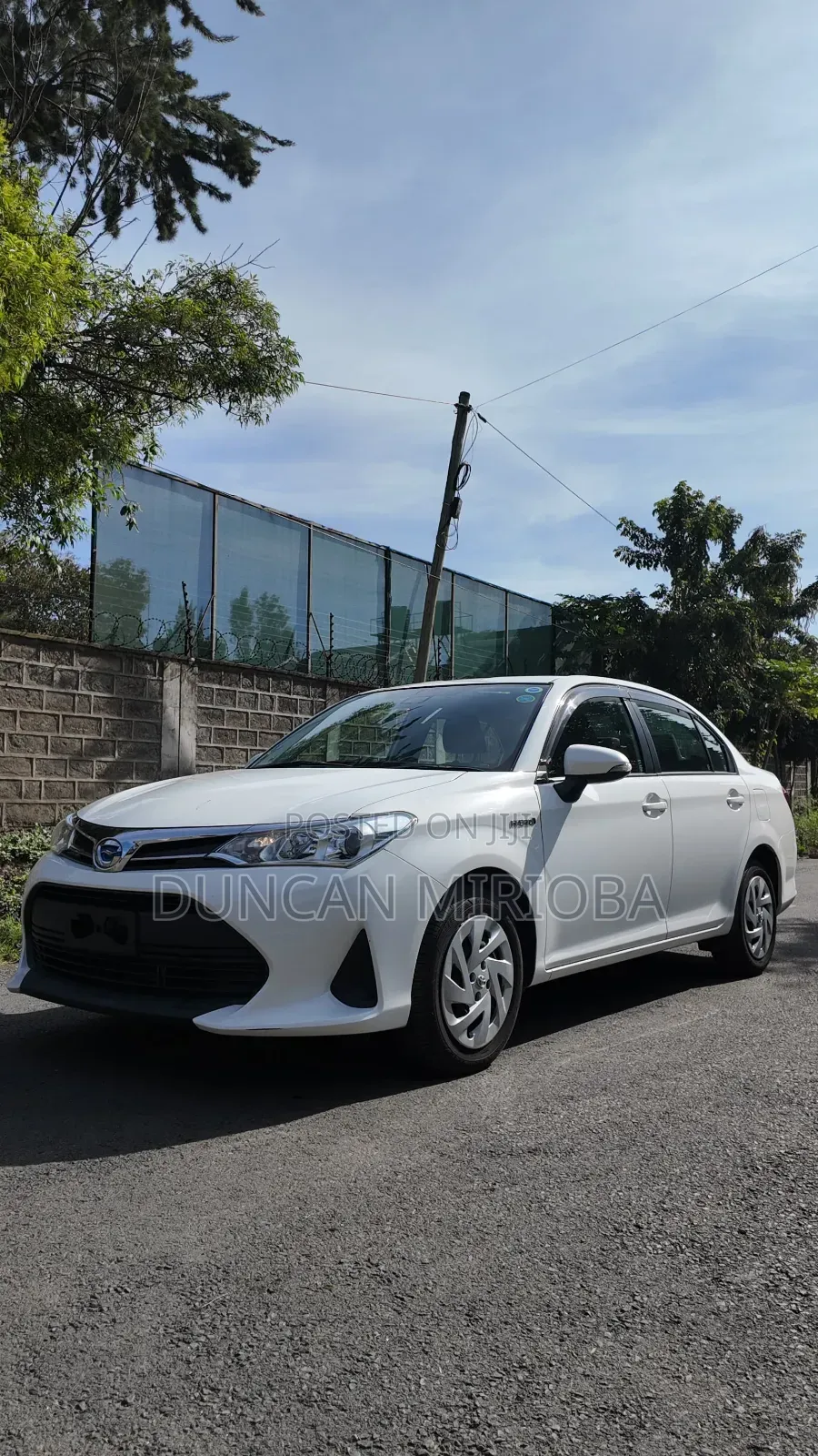 Toyota Axio 2019 White