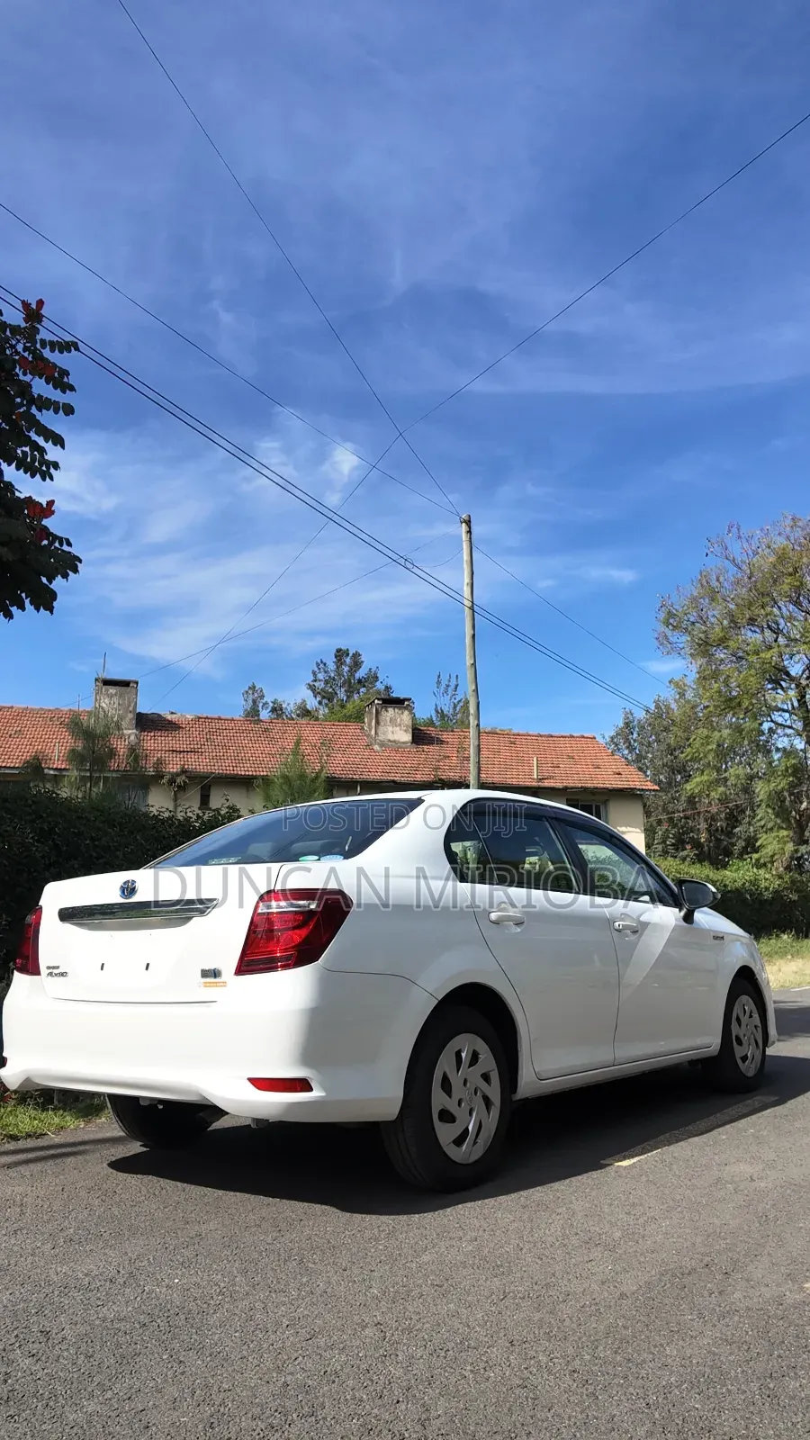 Toyota Axio 2019 White