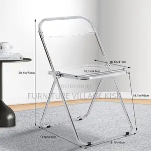 Office Chair; Stackable Foldable Plastic Office Chair