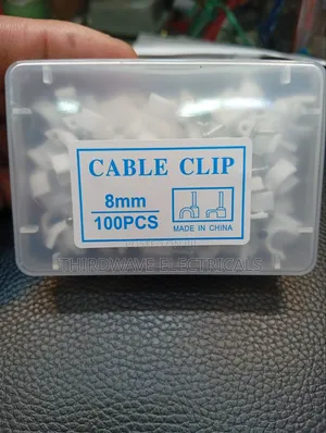 8 Mm Cable Clips Round