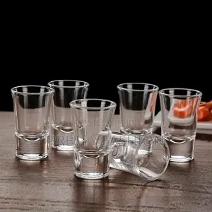 6pcs Tot Glass 30Ml Eqch
