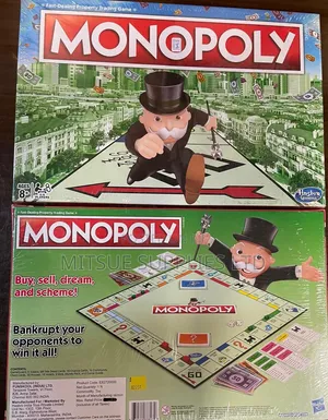 Monopoly Boardgame Original From Hasbro Gaming
