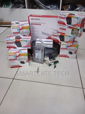 Hikvision 8 Channel CCTV System – 4 Dome 4 Bullet With Audio