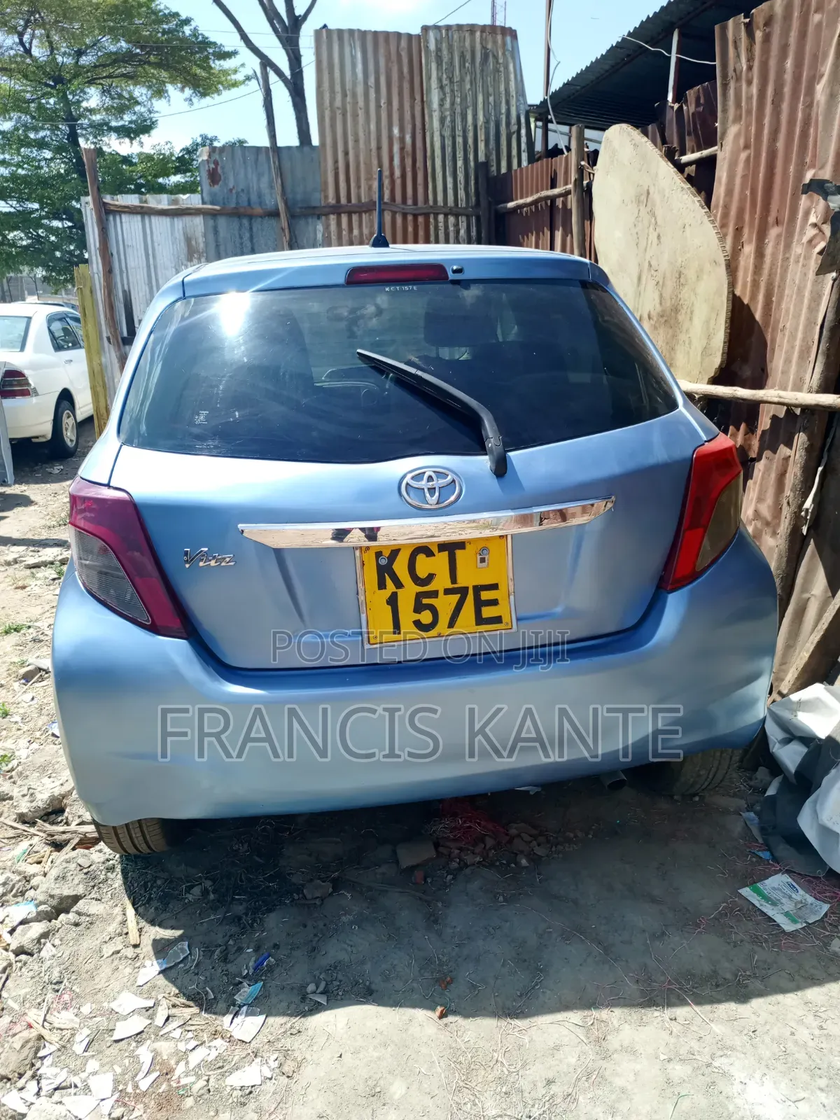 Toyota Vitz 2012 Blue