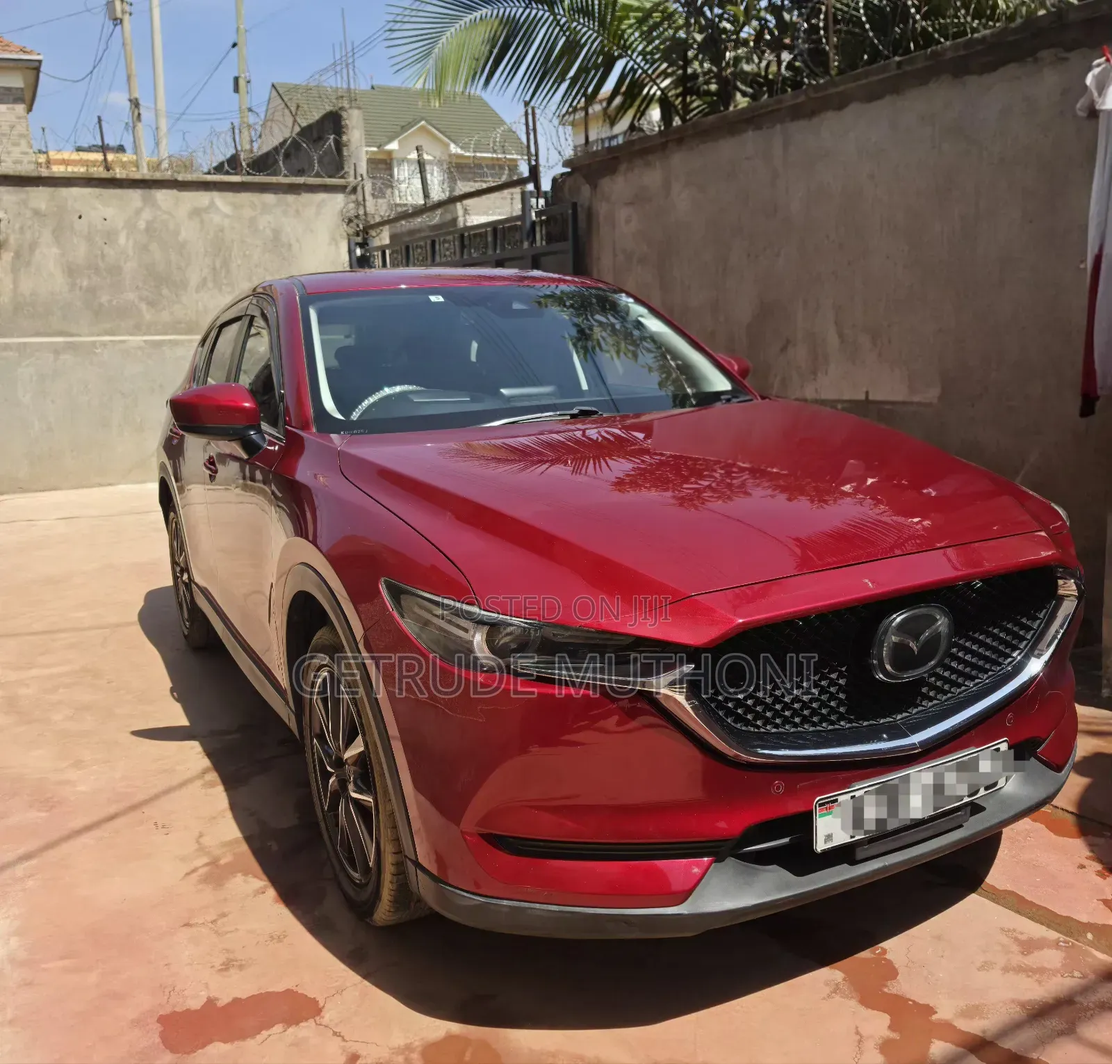 Mazda CX-5 Sport AWD 2017 Red