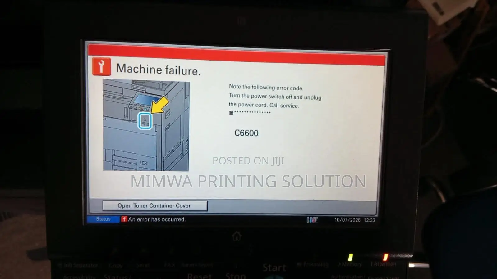 Professional Taskalfa, Ecosys Kyocera Printers Repair and Servicing