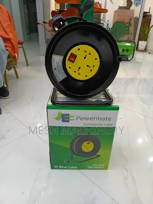 Heavy Duty Extension Cable Reel 50m Cord, 2.5mm