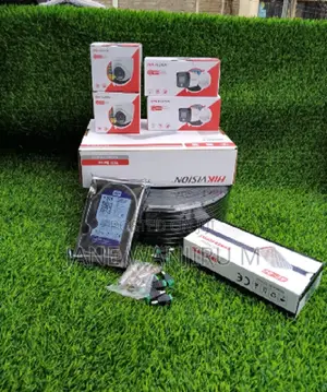 Hikvision 2MP HD 4 Camera Smart Hybrid Security Package