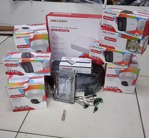 Hikvision 8CH CCTV Package – 4 Dome 4 Bullet, 2-Way Talk