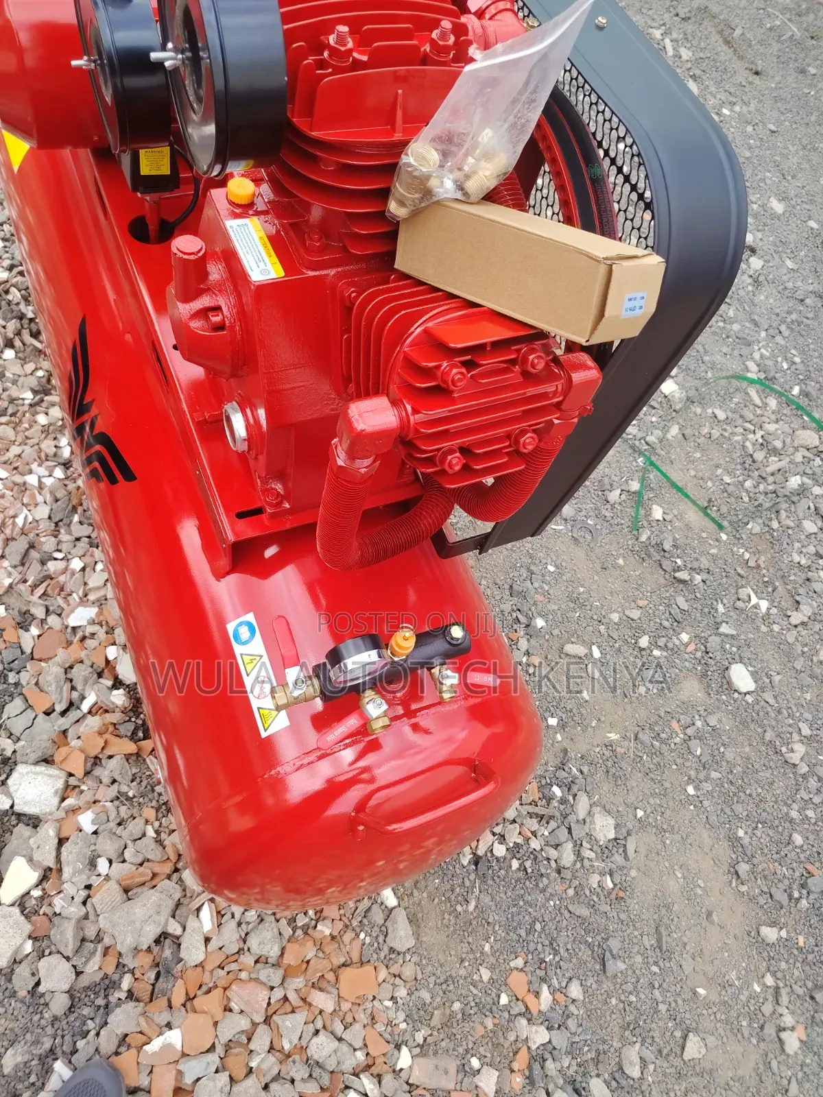 Heavy Duty 300l Air Compressed System Machine Sunshine Italy