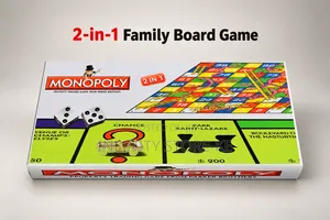 Monopoly and Snakes and Ladders Combo