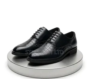 Minimalist Plain-Toe Men's Dress Oxfords