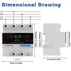 Automatic Transfer Switch - Single Phase 100A