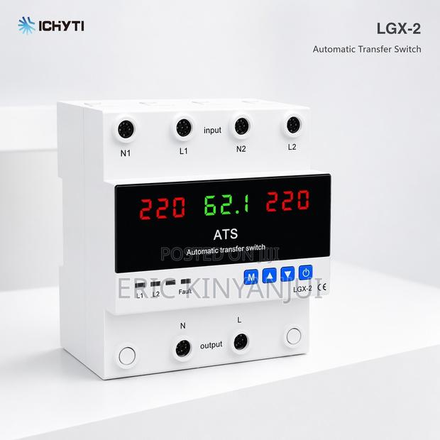 Automatic Transfer Switch - Single Phase 100A - thumbnail 4
