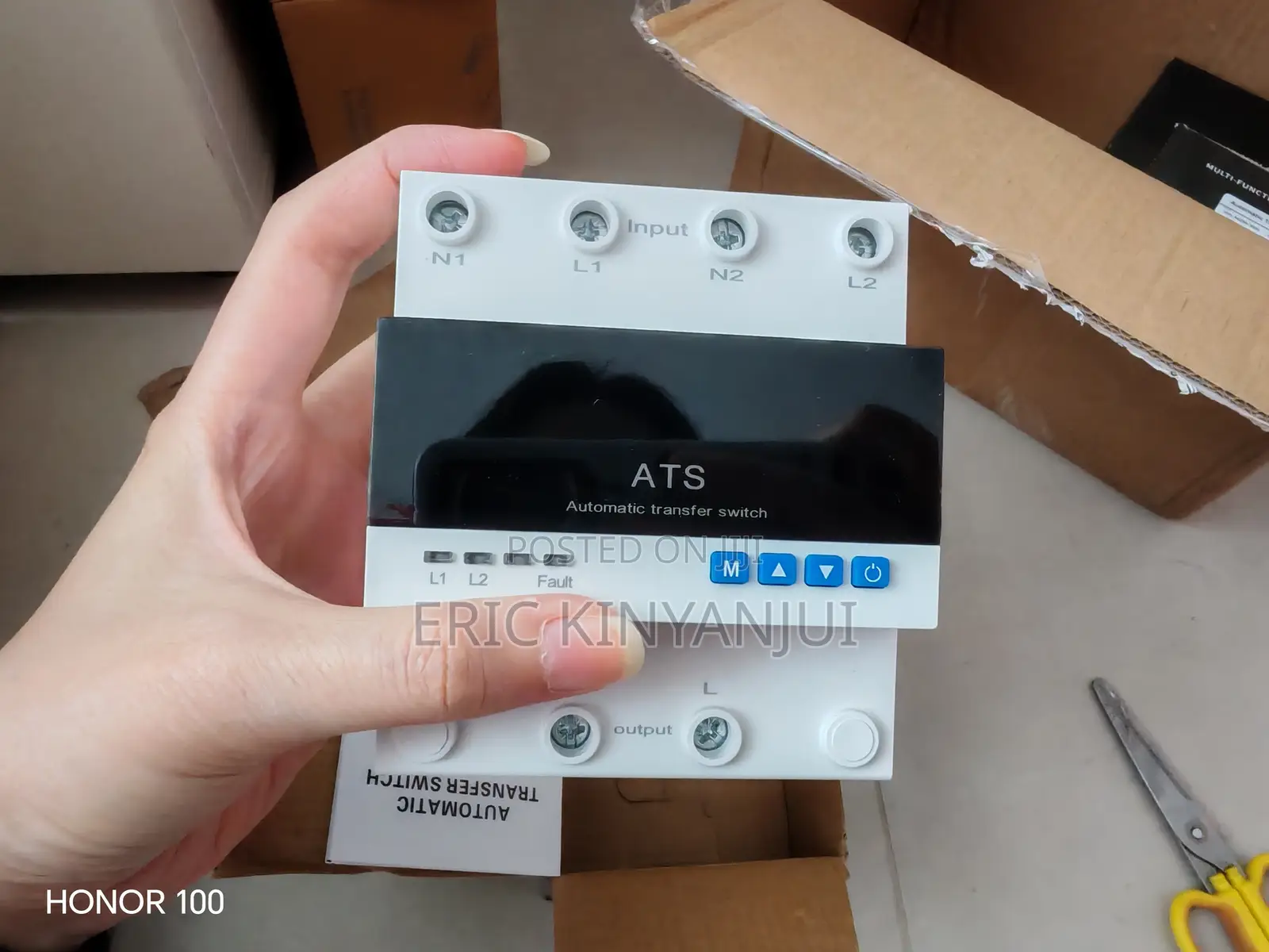 Automatic Transfer Switch - Single Phase 100A
