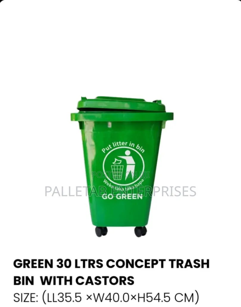 30Lheavy Duty Trash Bin With Pedal