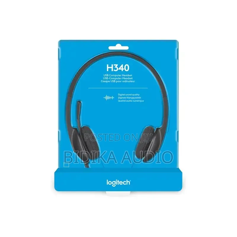 Logitech USB Headset H340 – Digital Stereo Sound