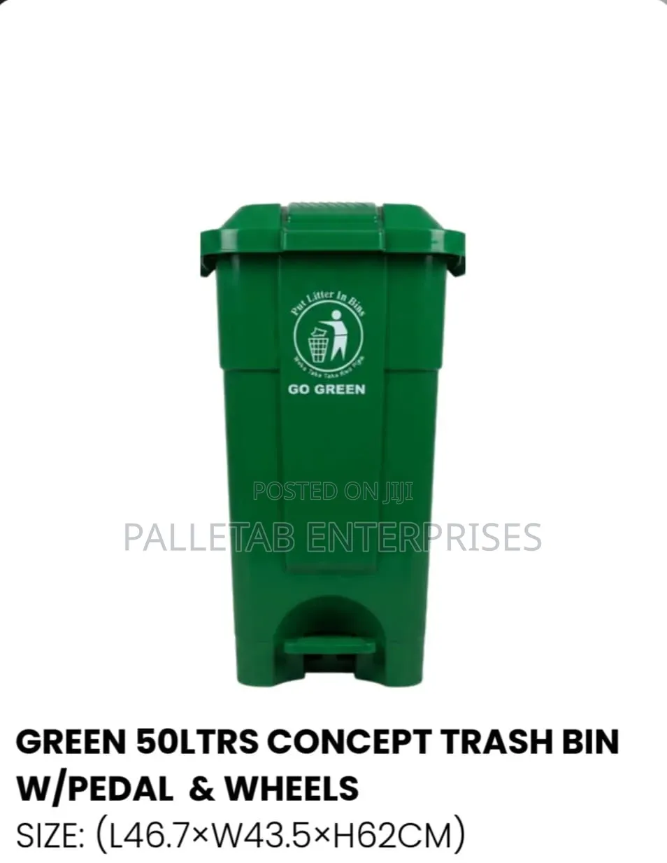 50L Waste Bin