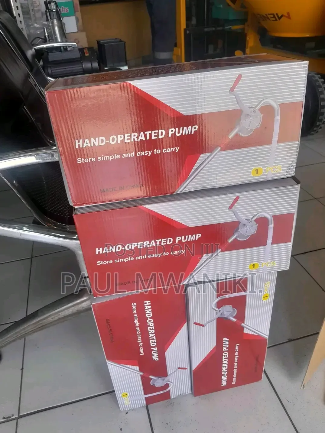 Hand-Operated Manual Pump – Easy to Use Carry