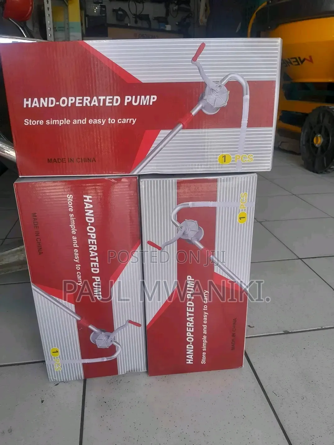 Hand-Operated Manual Pump – Easy to Use Carry