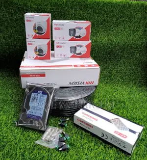 Hikvision 4 Channel 2MP Smart Hybrid Night Vision CCTV Kit