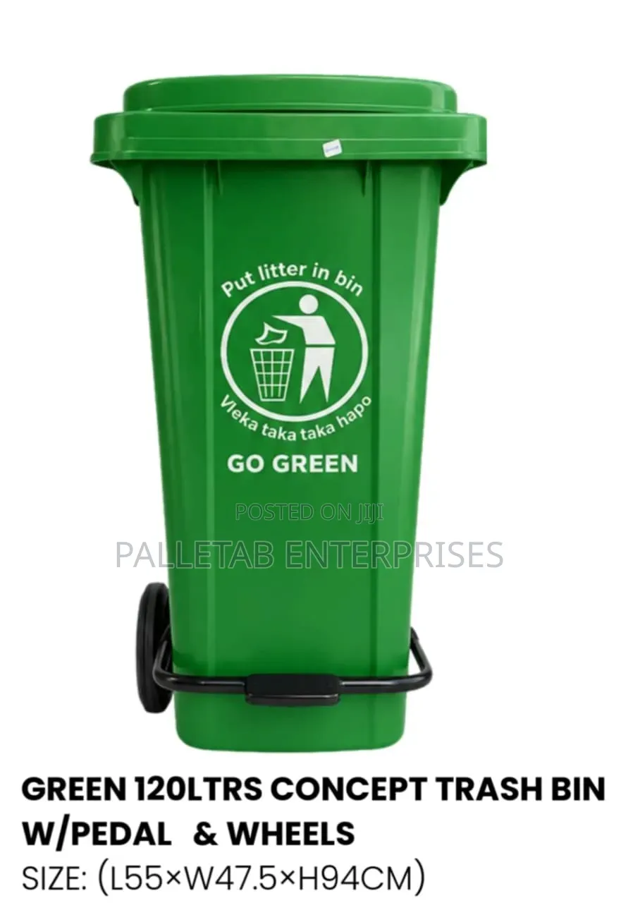 120L Pedal Waste Bin