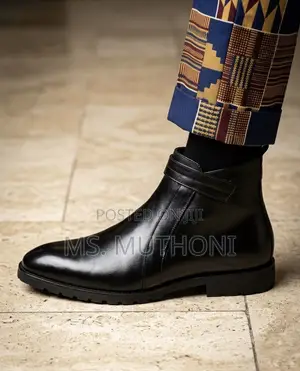 Ankle Length Executive Lug Boot Size 40-45