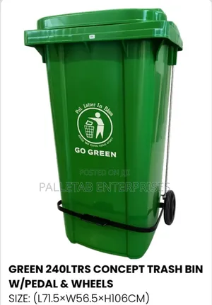 240L Waste Bin
