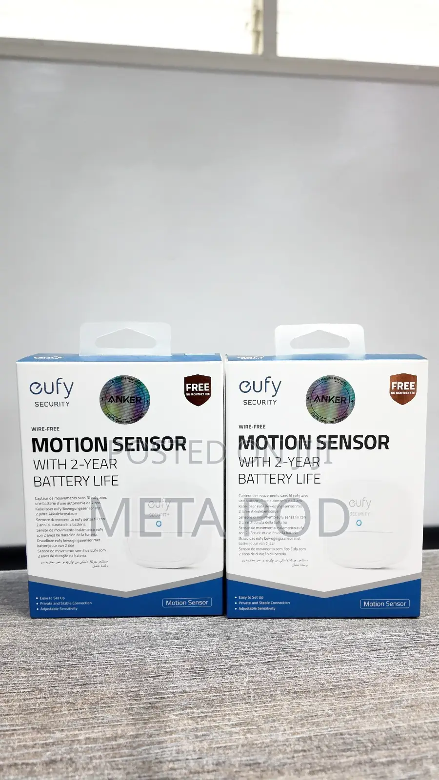 Eufy Security Motion Sensor