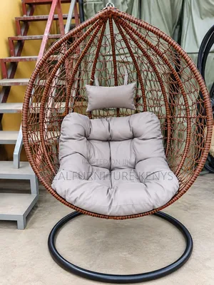Hanging Swing Chair - Rattan Egg Chair With Stand