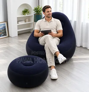 Inflatable Sofa With Foot Step