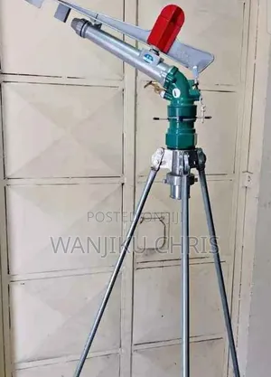2.5" Complete Raingun Sprinkler 50m Radius With Tripod Stand